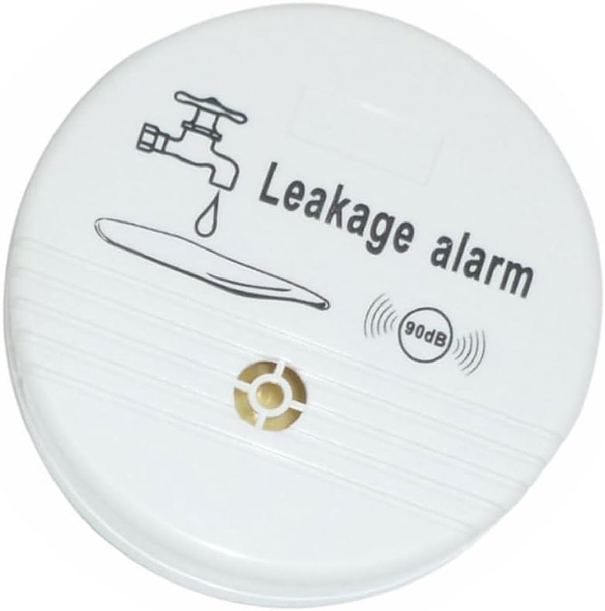 Waterlekdetector - Lekalarm Watersensor - Vocht Detecteren - Drievoudige Hoge Sensor - 82 cm - Wit