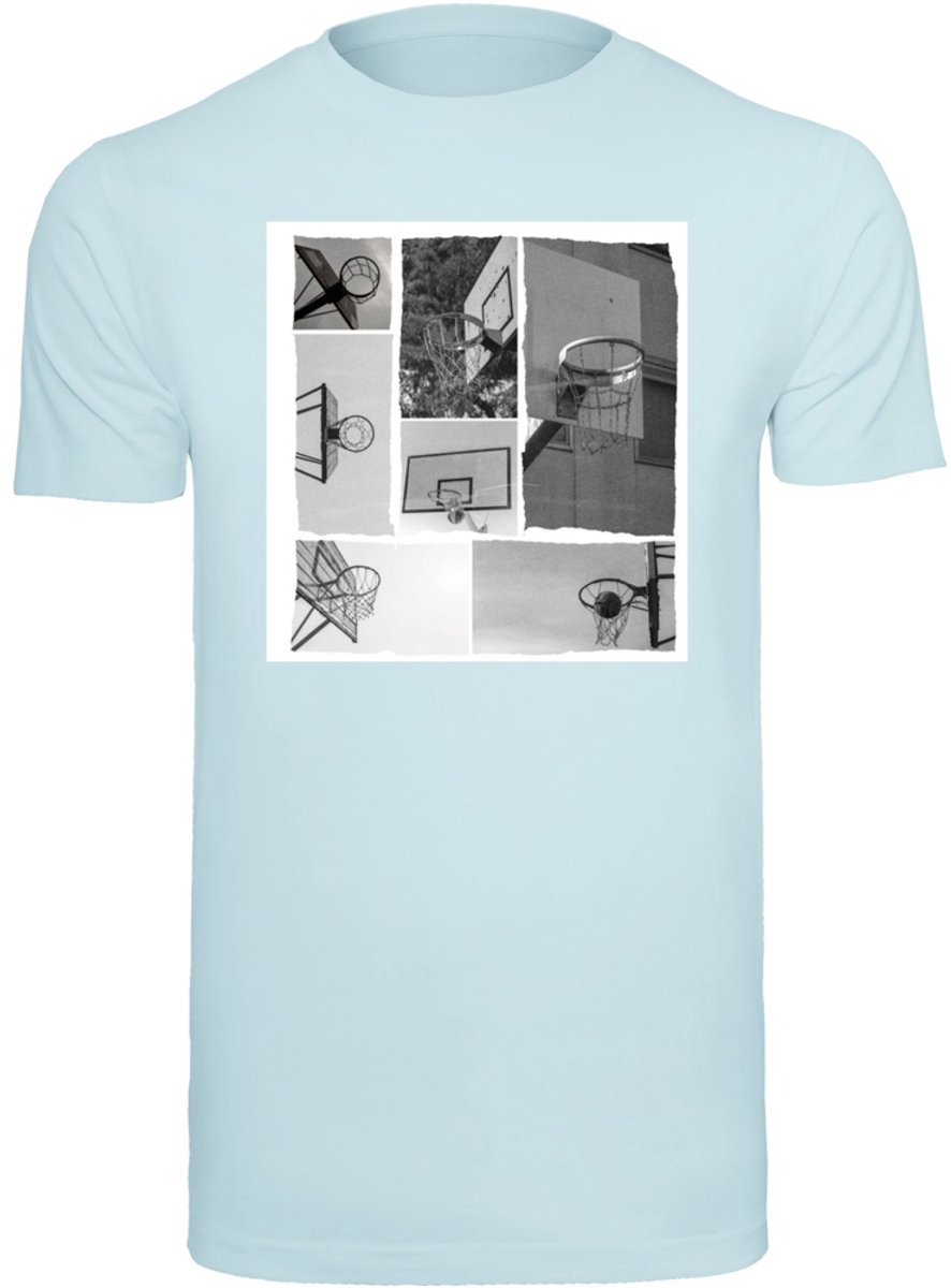 Mister Tee Hoop Life Heren Tshirt L Blauw