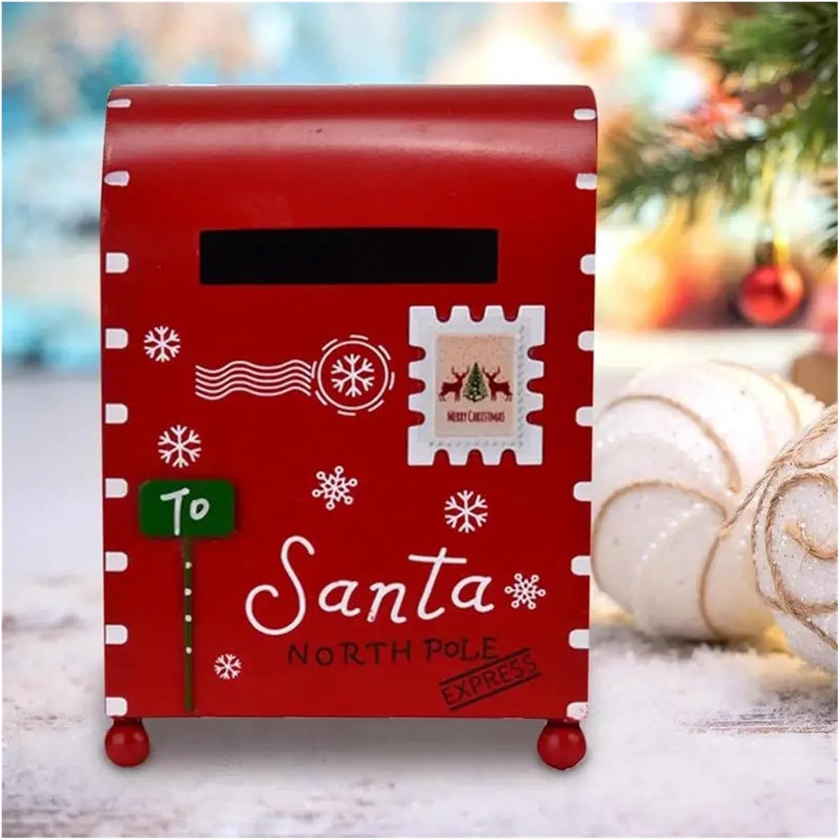 Brievenbus Ornament - Postbus Decoratie - Buiten Decoratie - Solide Constructie - 13.5 x 13 x 20 cm