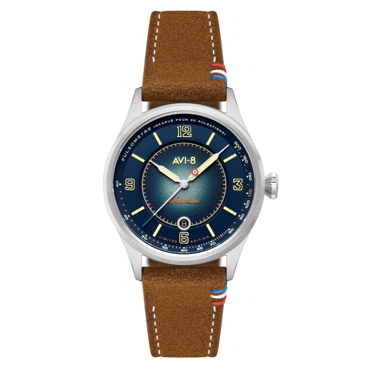 AVI-8 - AV-4153-02 - Polshorloge - Heren - Automatisch - Flyboy Lafayette 110th Anniversary Limited Edition