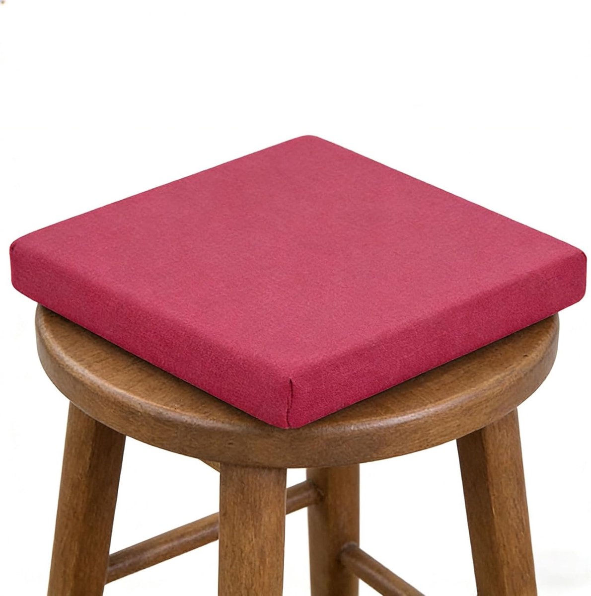 Bankkussen - Zitkussen Sofa - Buiten Zitten - Anti-slip Bodem - 50x200cm - Roodroos