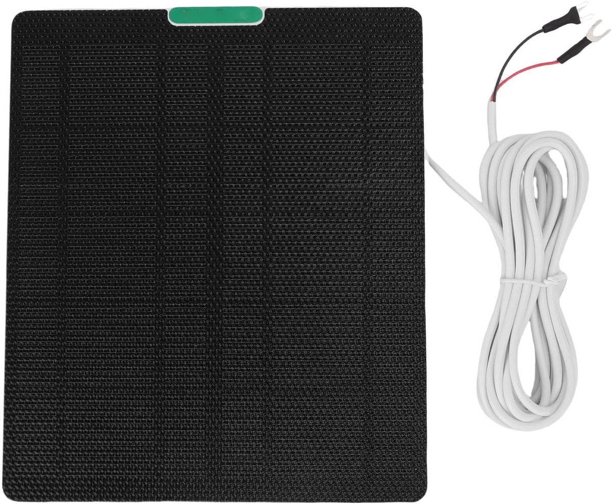 Zonnepaneel oplader - Zonneoplader Camera - Veiligheid verbeteren - ETFE Monokristallijn - 10W 2.3m kabel - Wit