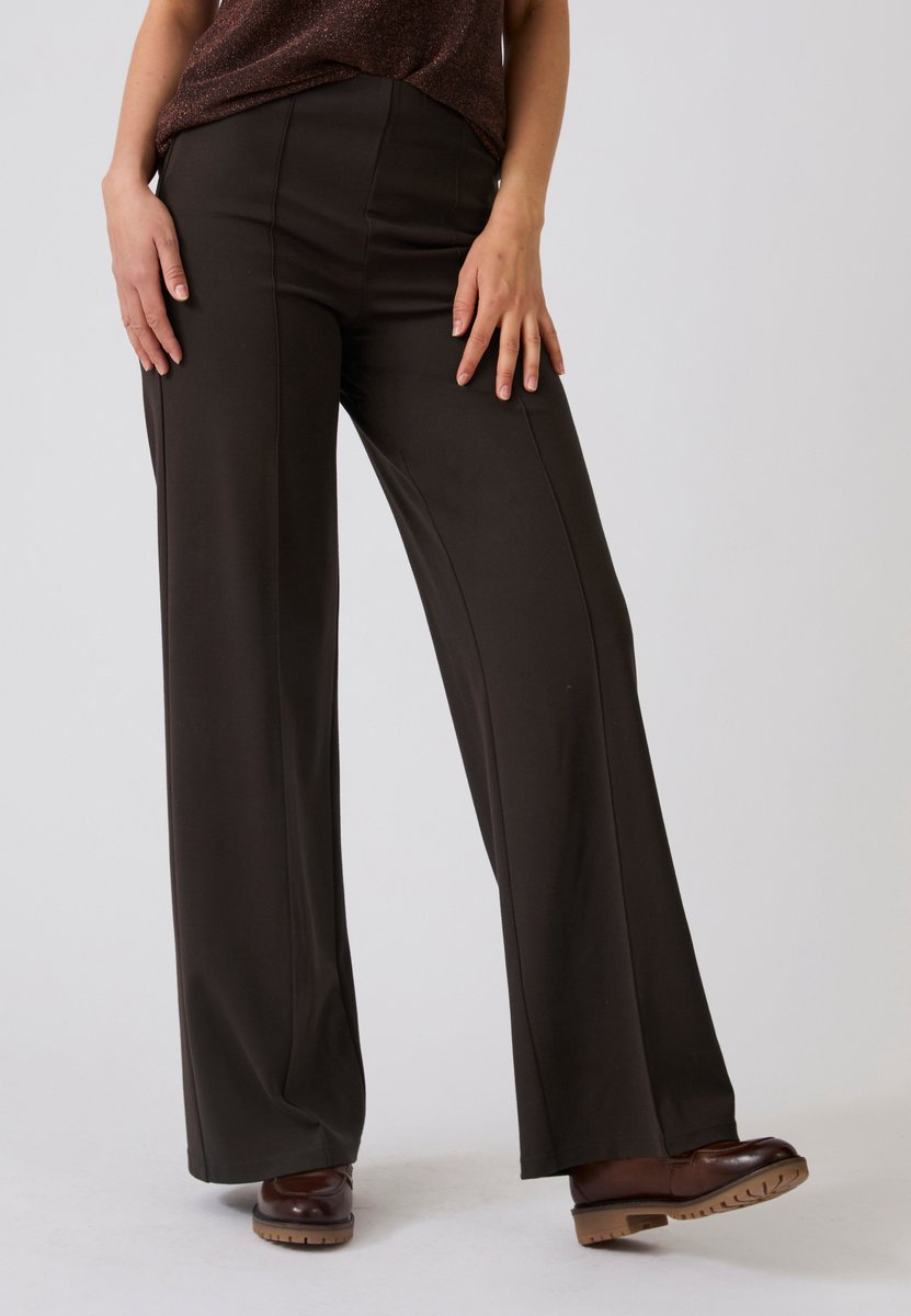 Damart - Milano-breisel pantalon Perfect Fit van Damart - Dames - Bruin - 52