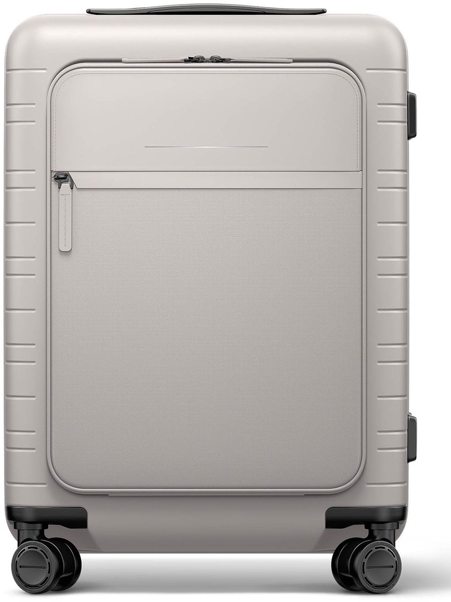 Horizn Studios trolley met laptopvak Pro M5 Cabin Trolley Sand Grey Taupe 55cm