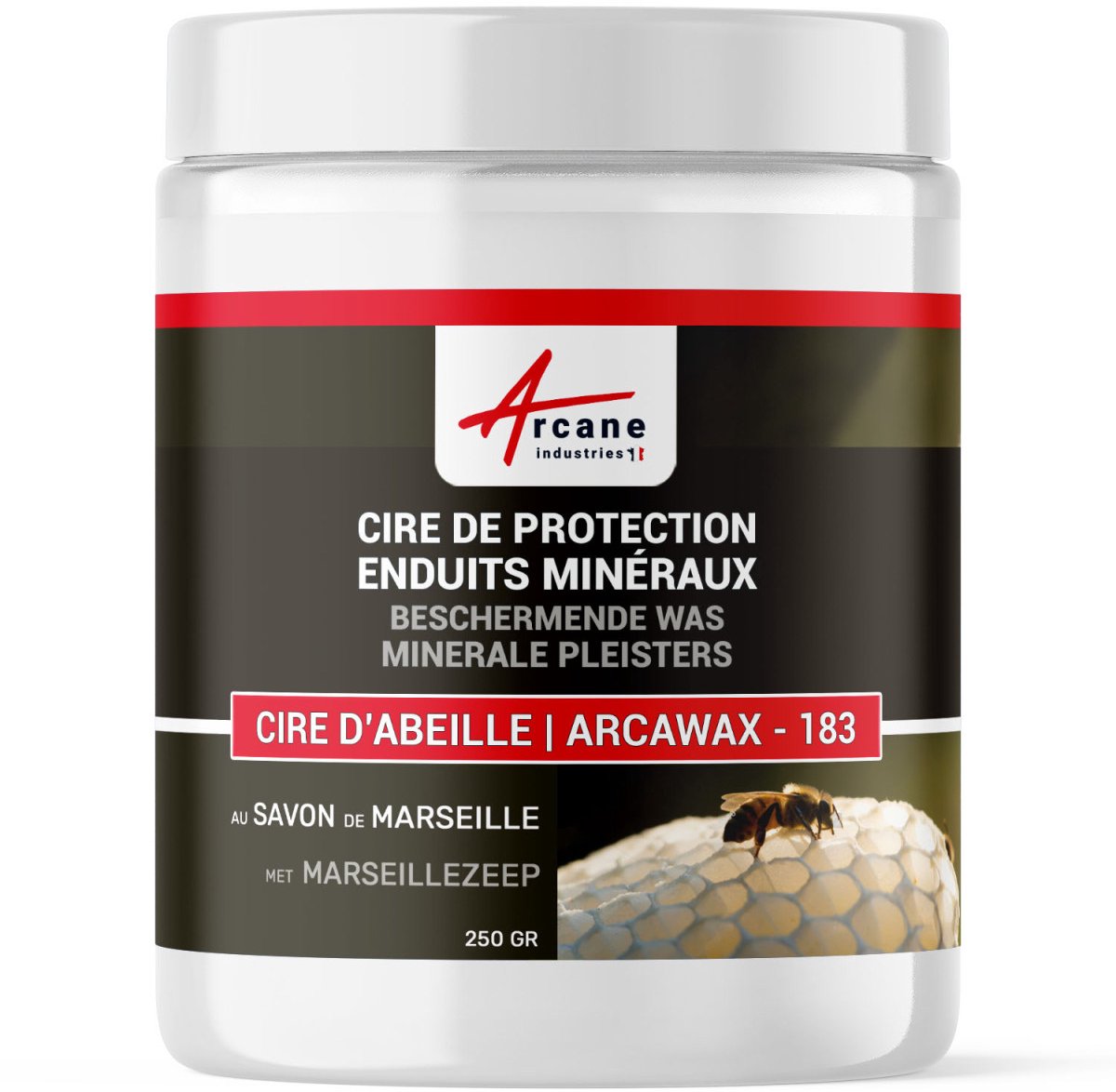 ARCAWAX - 183 - Bijenwas bescherming onderhoud minerale pleisters