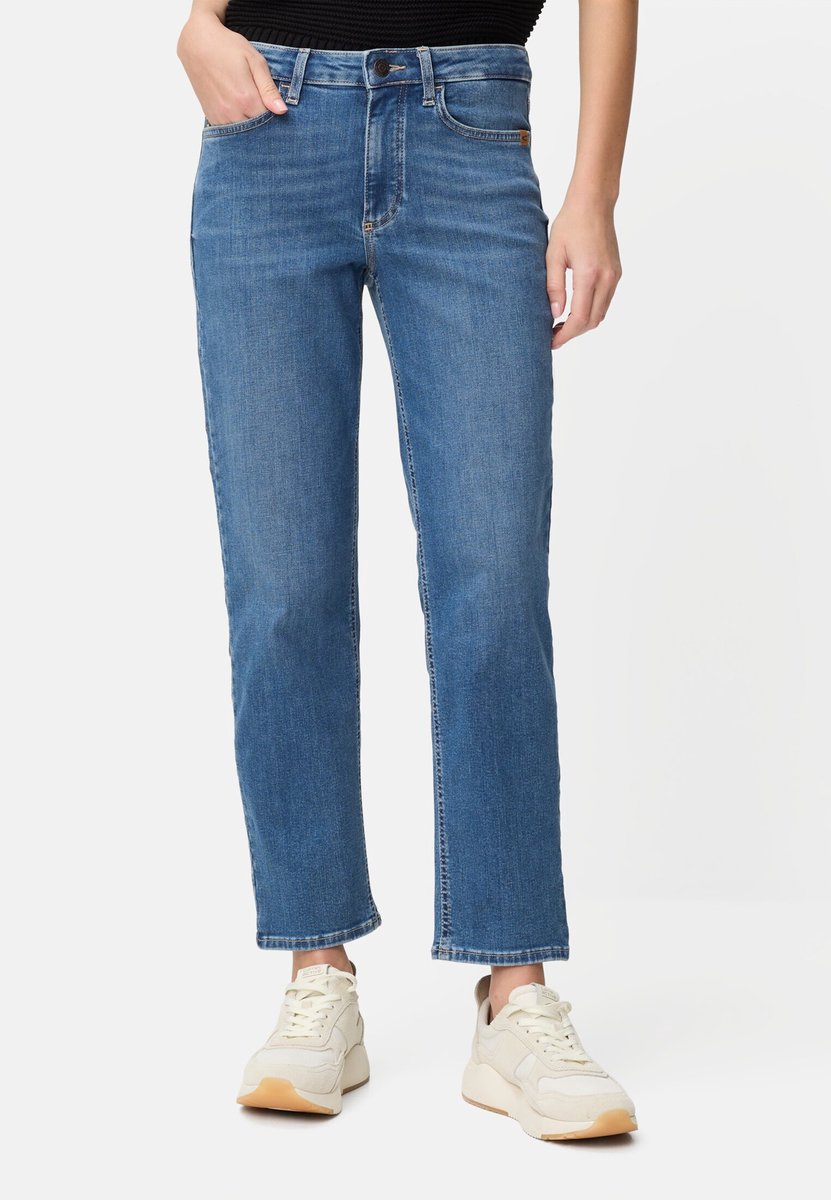 camel active 5 Pocket Straight Fit Jeans - Maat womenswear-25/32 - Middelblauw