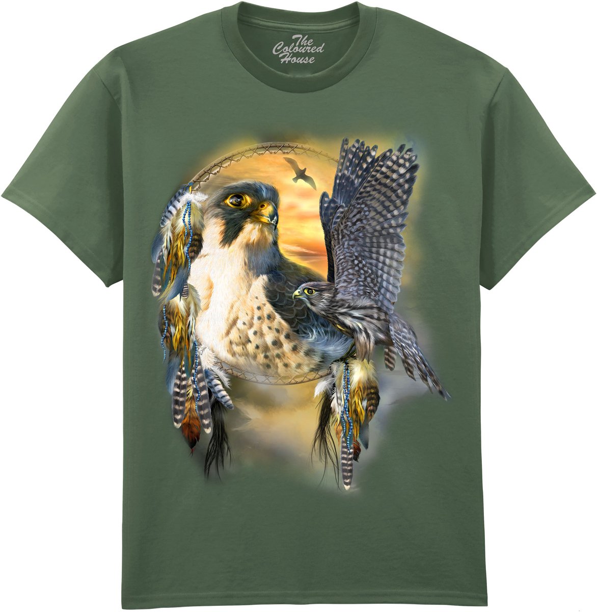 Valk Falcon Sun The Coloured House T-shirt XL