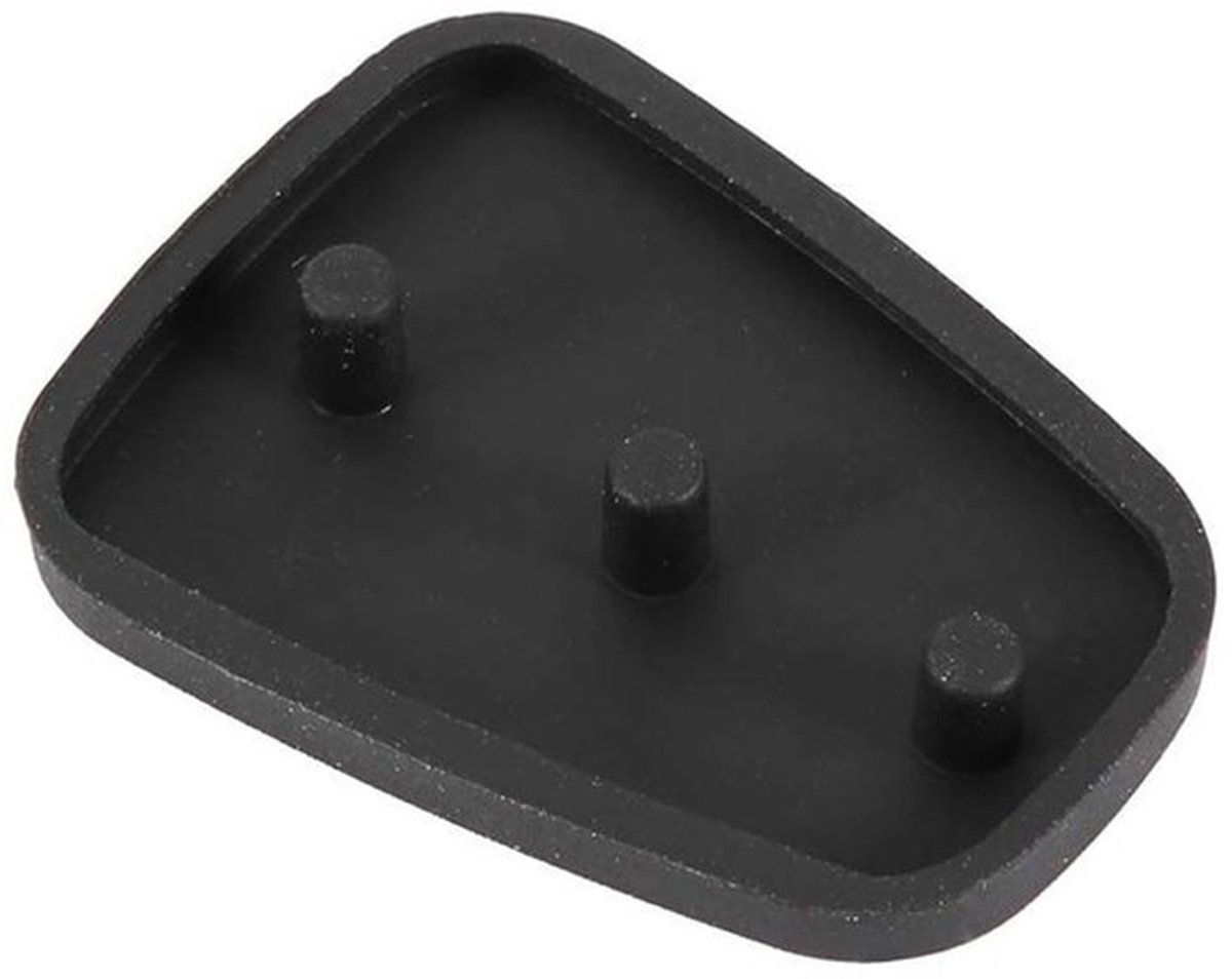 Autosleutel Hoesje Antidiefstal - Rubber Knop Pad - 3 Knoppen - Vervanging - 5 Stuks - Gloednieuw - Sleutelknop