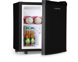 Klarstein Koelkast Silent Cool 30l Arctic Fox koeling 23 dB(A) - Mini-Koelkast - 30L - voor Kantoor - Stil - voor Partykelder - Compact Geruisloos - Compact Koelkast Vrijstaande Koelkast Kleine Koelkast Fridge - voor Singles voor Studentenkamer