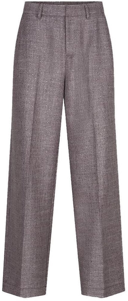 EsQualo Broek Trousers Fancy Strass F26 10525 488 Merlot Dames Maat - W38