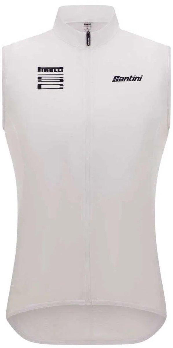 Santini Pirelli Gilet Wit 3XL Man