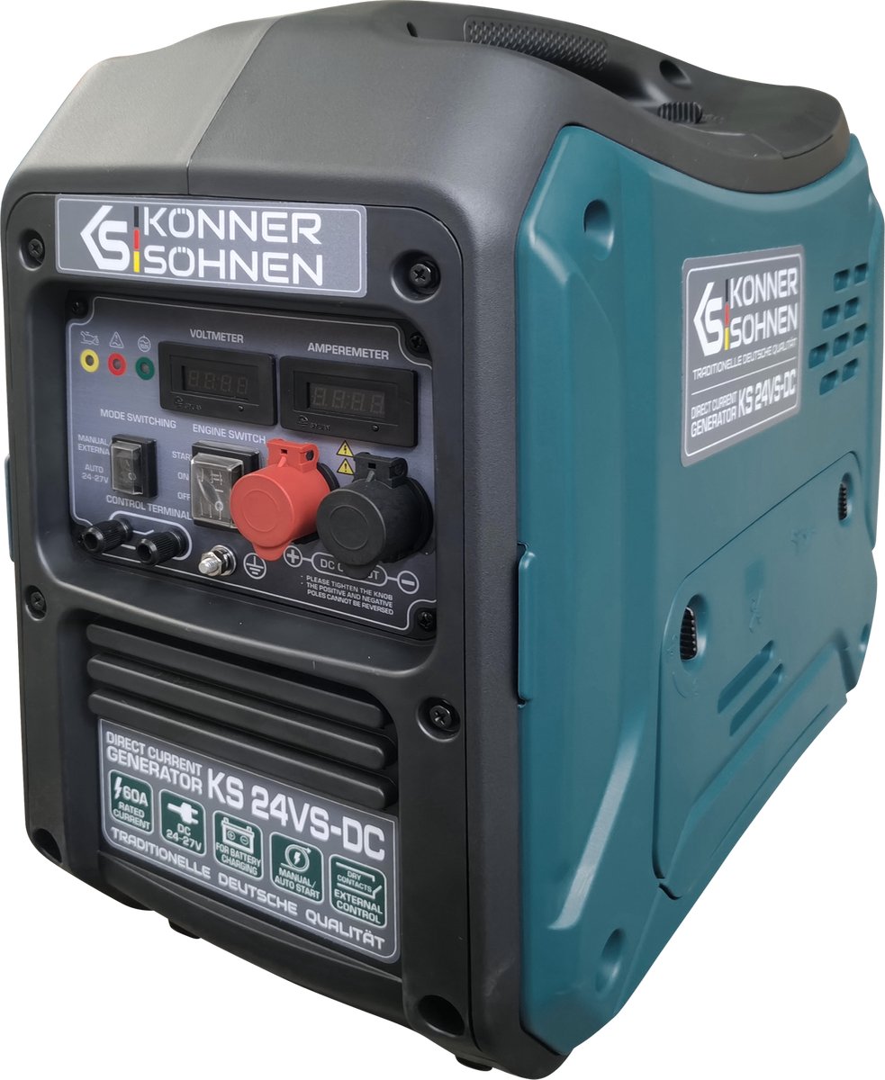 Gelijkstroomgenerator Könner & Söhnen KS 24VS-DC - 24-27V - 60A acculader