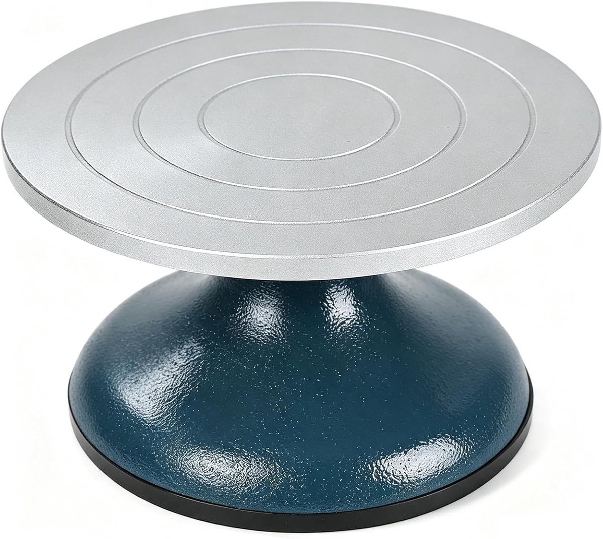Draaischijf voor pottenbakken - Metaal - 18 cm - Met kogellagers en antislip basis - Voor keramiek en modelbouw