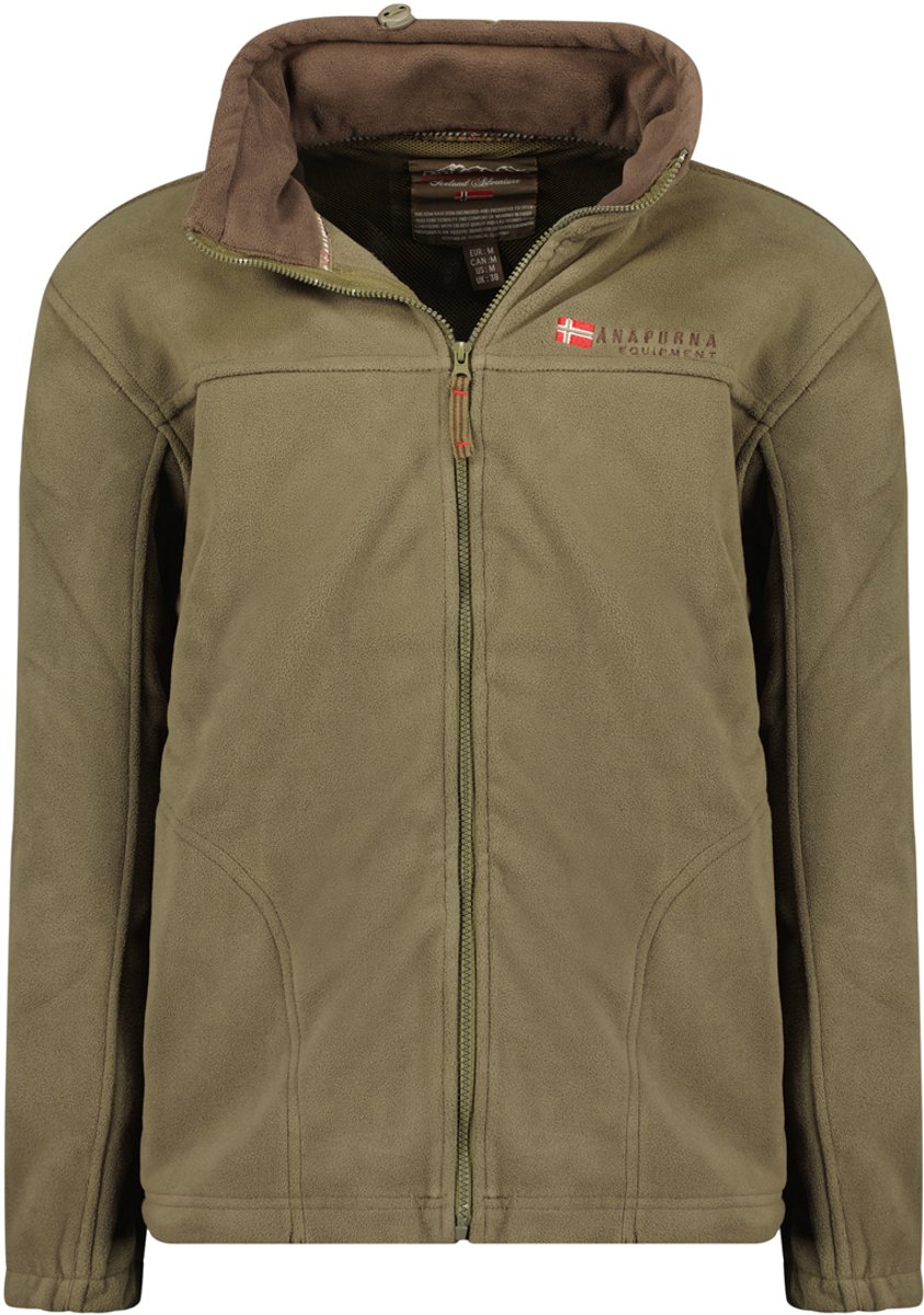 Canadian Peak - Anapurna - Fleece Vest Heren - SALE - Kaki