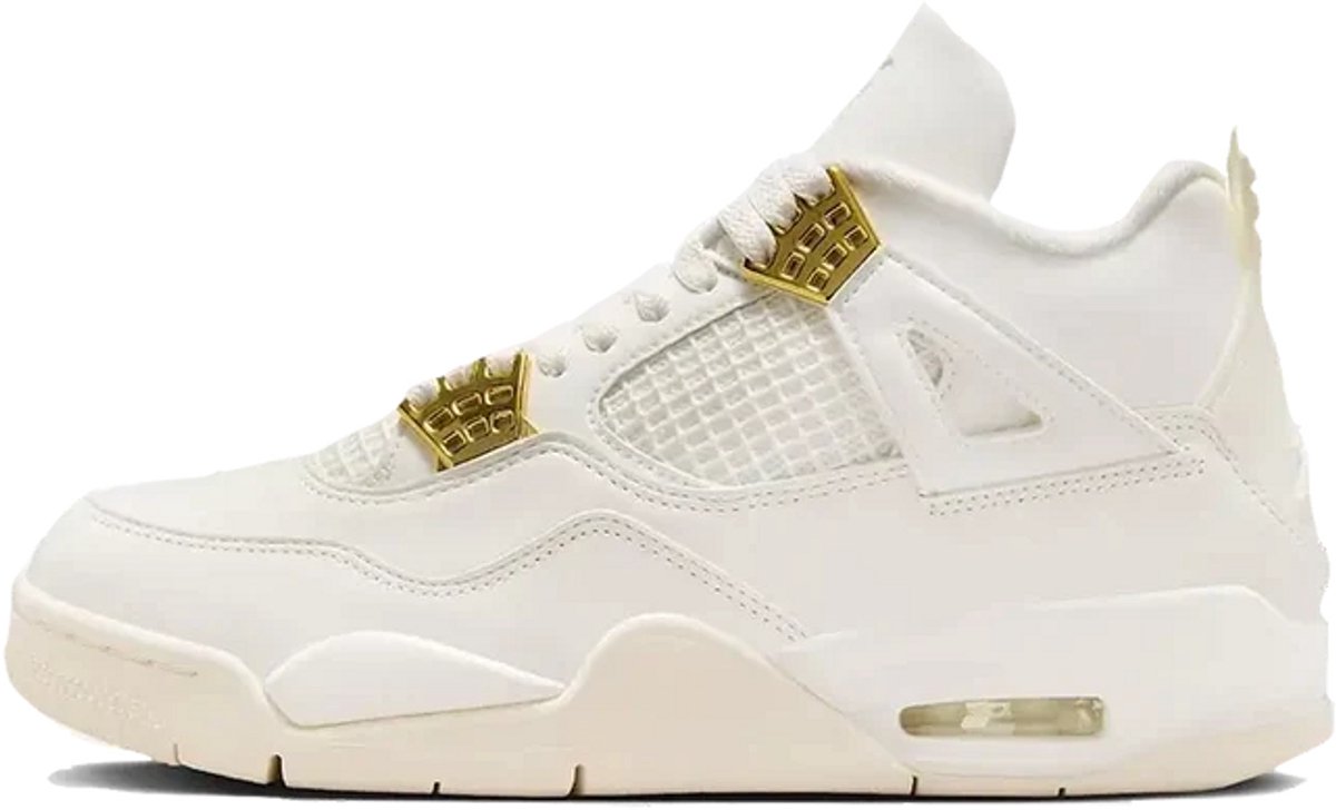 Jordan 4 Retro Metallic Gold (Women's)