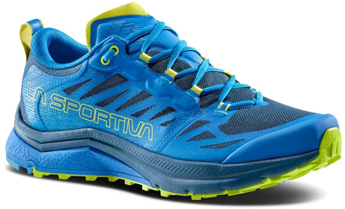 La Sportiva Jackal II Trail Hardloopschoenen Electric /Lime Punch 48 Blauw