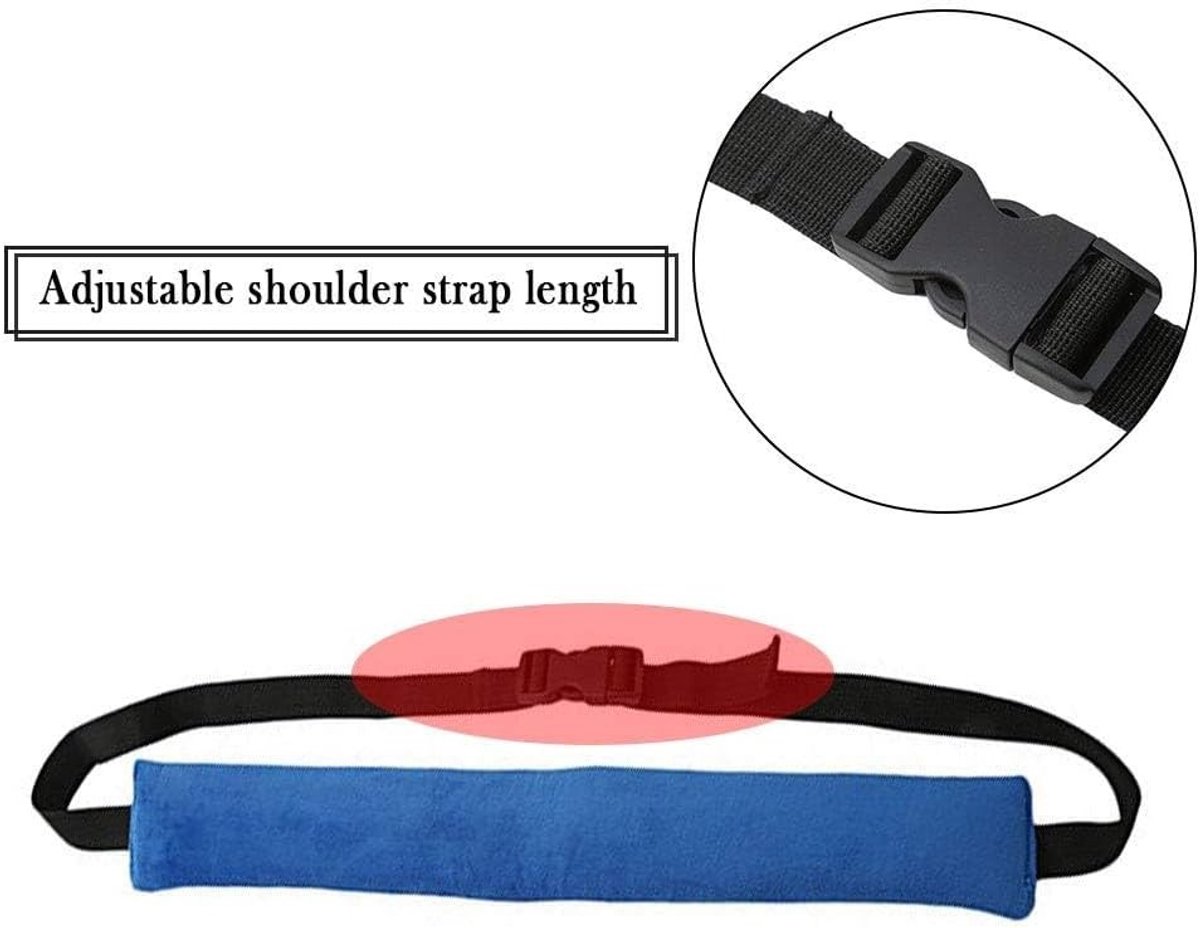 Cross strap hoge stoel - draagbare baby eetstoel met veiligheidsgordel voor optimale ondersteuning en comfort – foto 4