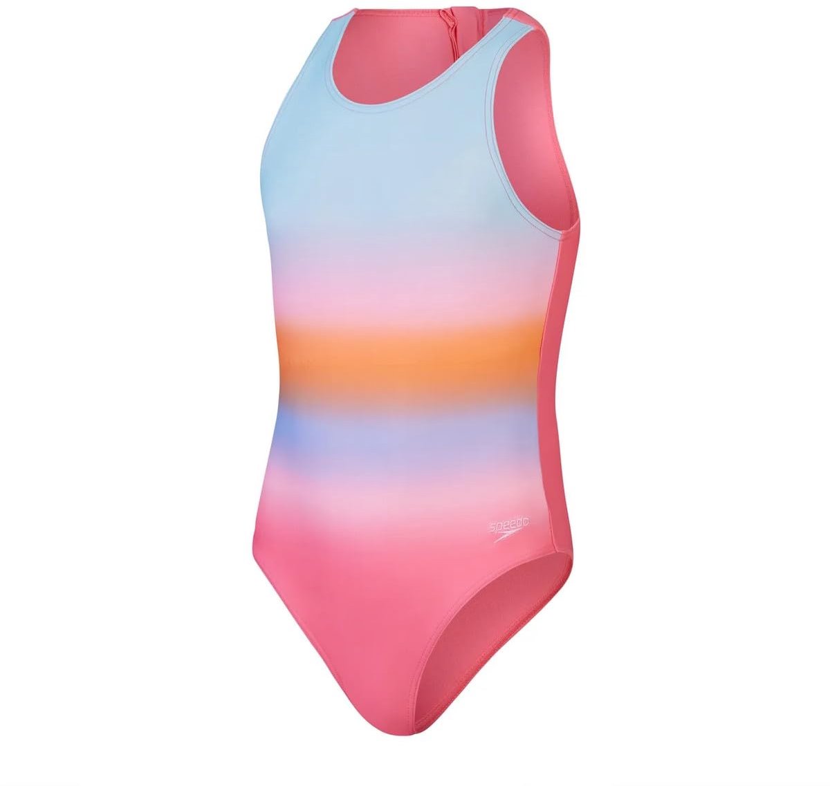 Speedo Print Hydrasuit - Zwempak - Fandango Roze/Marineblauw - 164