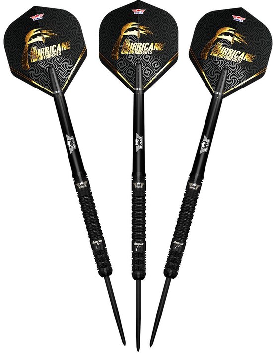 Bull's Kim Huybrechts E2 Full Black 90% - Dartpijlen van Bull's — afbeelding 4