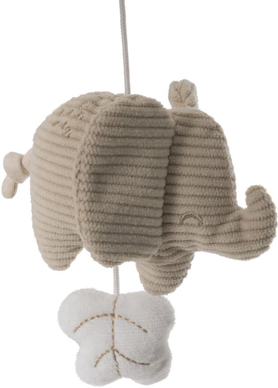 Jollein Baby Mobiel - Voor Box of Bed - Elephant Tales van Jollein — afbeelding 2