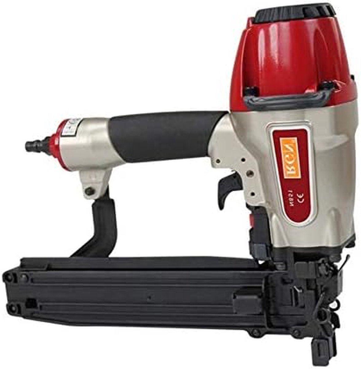 Kramapparaat - Nietpistool tacker - Constructieve werken - Snel open neus - 25-50mm pootlengte - Grijs