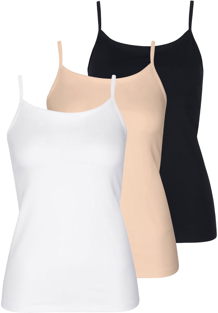 3-pack Dames Tanktop Kaia