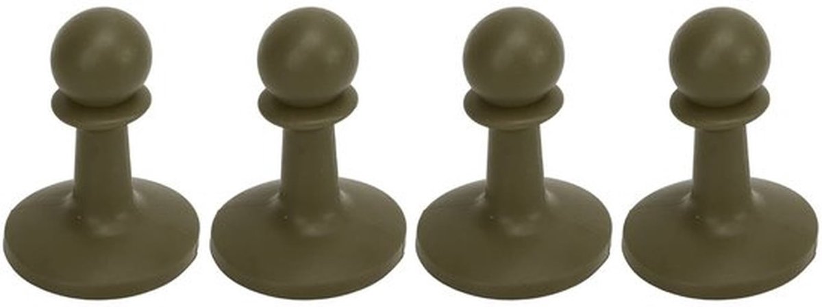Tentstokken Bliksem Proof - 4 Stuks - Ondersteuning Luifel - Sterke Stabiliteit - Antivervorming - Ideaal voor Camping - Luifelstokken