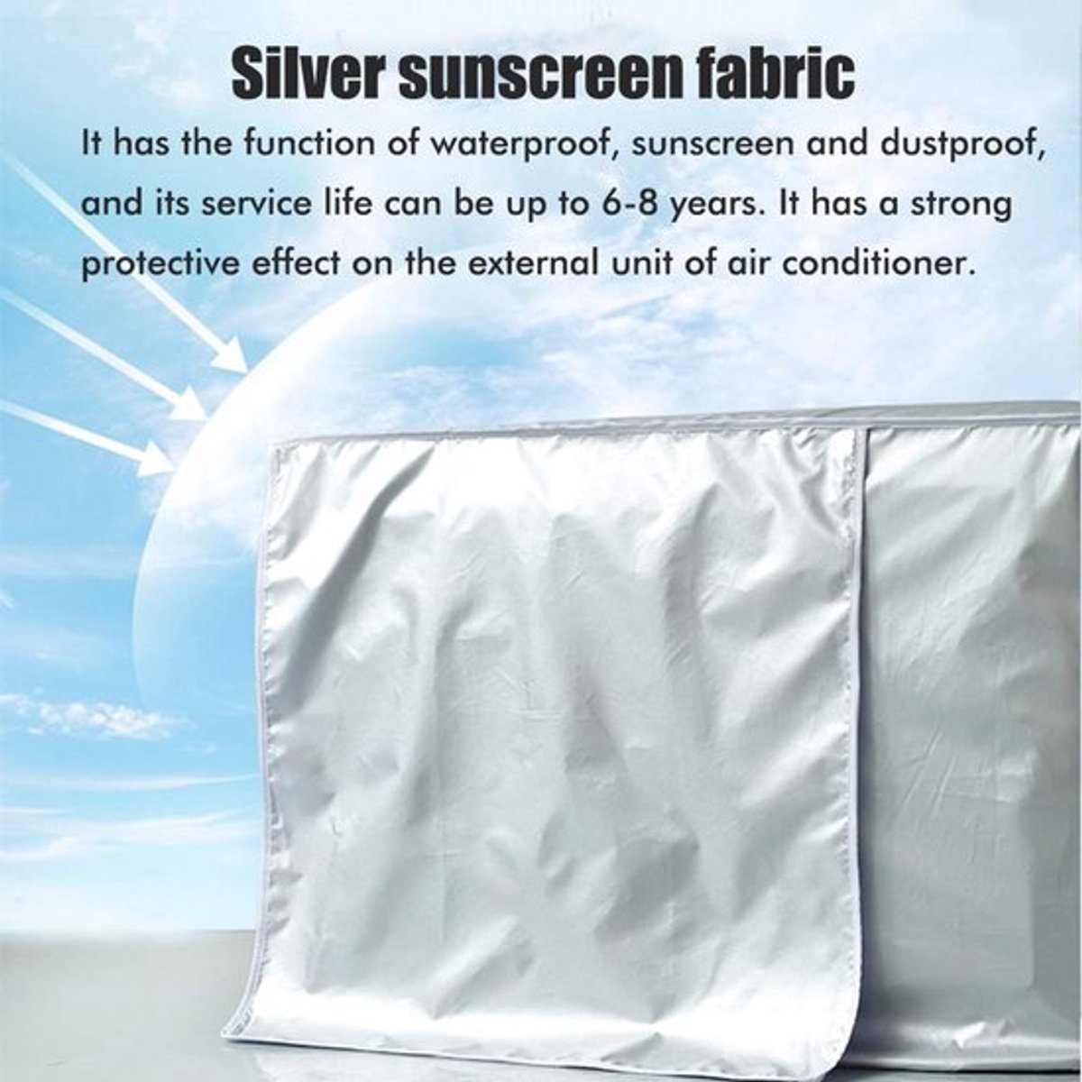 Airconditioner Cover Waterdicht - Stofdicht - Zonwerend - Duurzaam - Polyester - Bescherming tegen kou 1P/1.5P/3P - Aircohoes