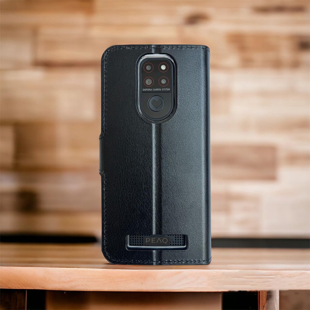 SnelShoppen - Flip Case voor Smartphones, Beschermende PU Leren Hoes voor PEAQ PSP 500, Volledige Bescherming, Stijlvol en Praktisch, Voor dagelijks g