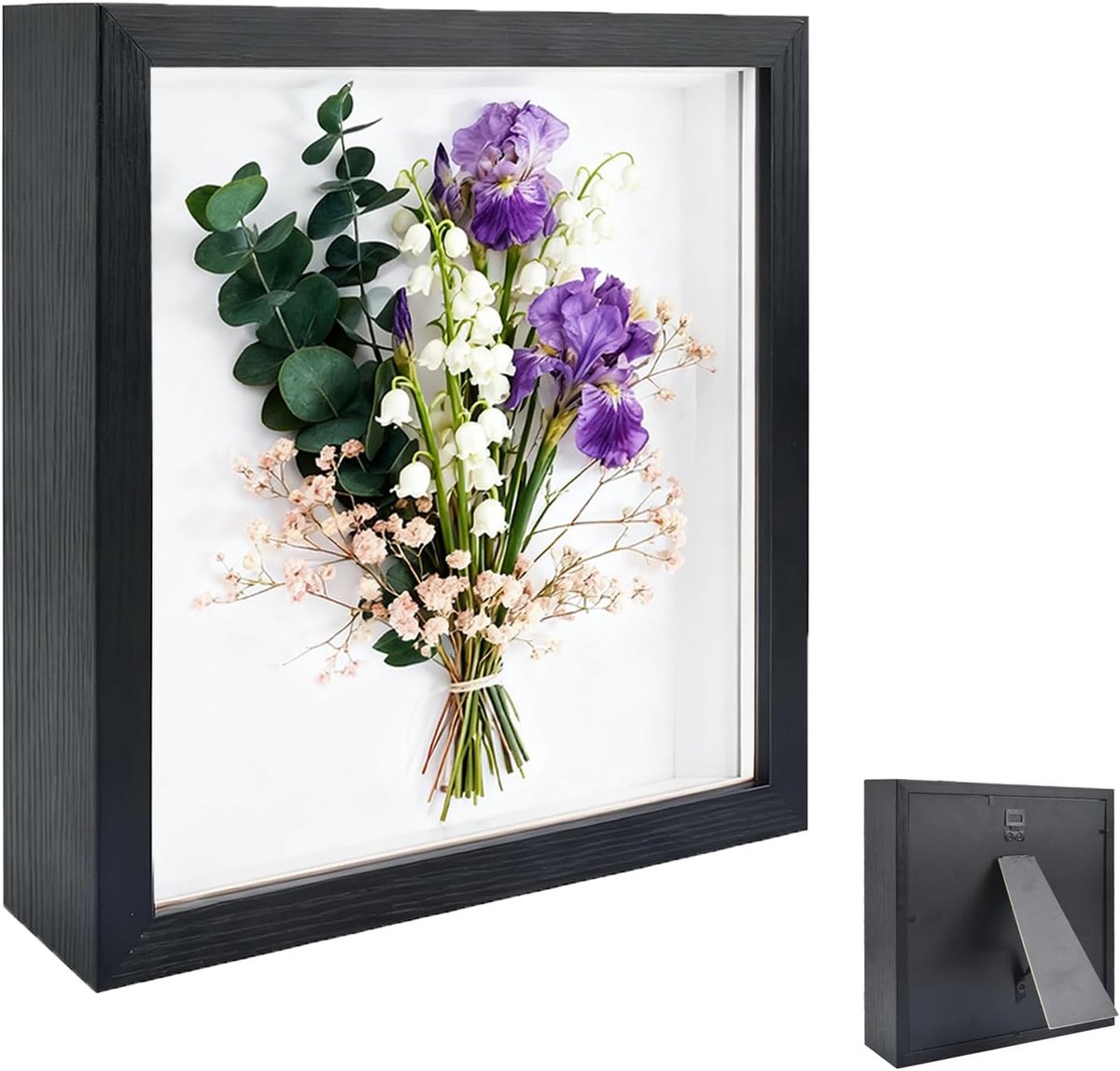 Fotolijst 20 x 25 cm - diepe fotolijst met acrylplaat - 3D-objectlijst 3 cm - perfect voor souvenirs - ShopVlot
