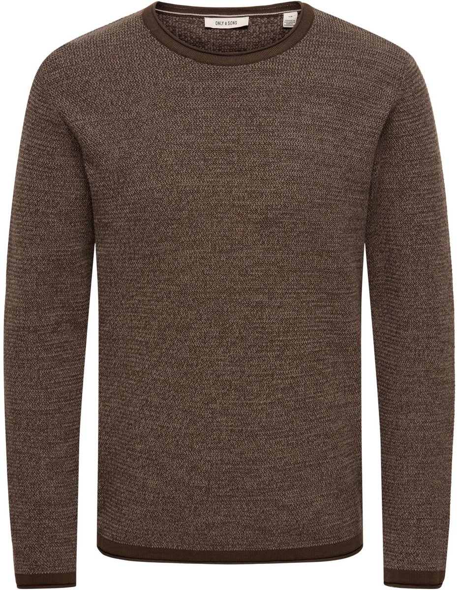ONLY&SONS - ONSERIC REG 12 STRUC CREW KNIT NOOS - Heren - Gebreide truien