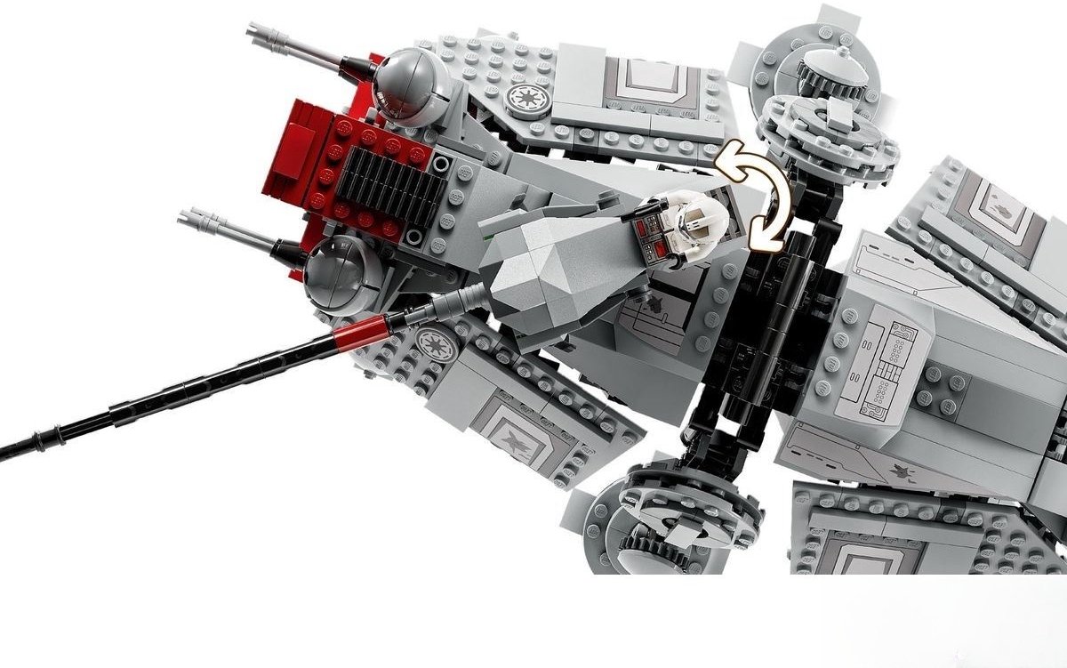 LEGO Star Wars AT-TE Walker Verstelbaar Model met Clone Troopers en Droid Figuren - 75337 — afbeelding 7