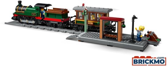 LEGO City Vintage Stoomtrein Trein Speelgoed voor Kinderen van 7 Jaar en Ouder - 60511