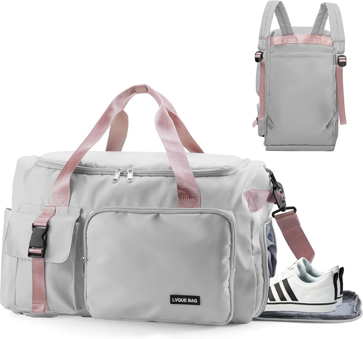 Sporttas 42L - Grote reistas met schoencompartiment - Waterdicht en multifunctioneel - Ideaal voor weekendjes weg - SnelShoppen