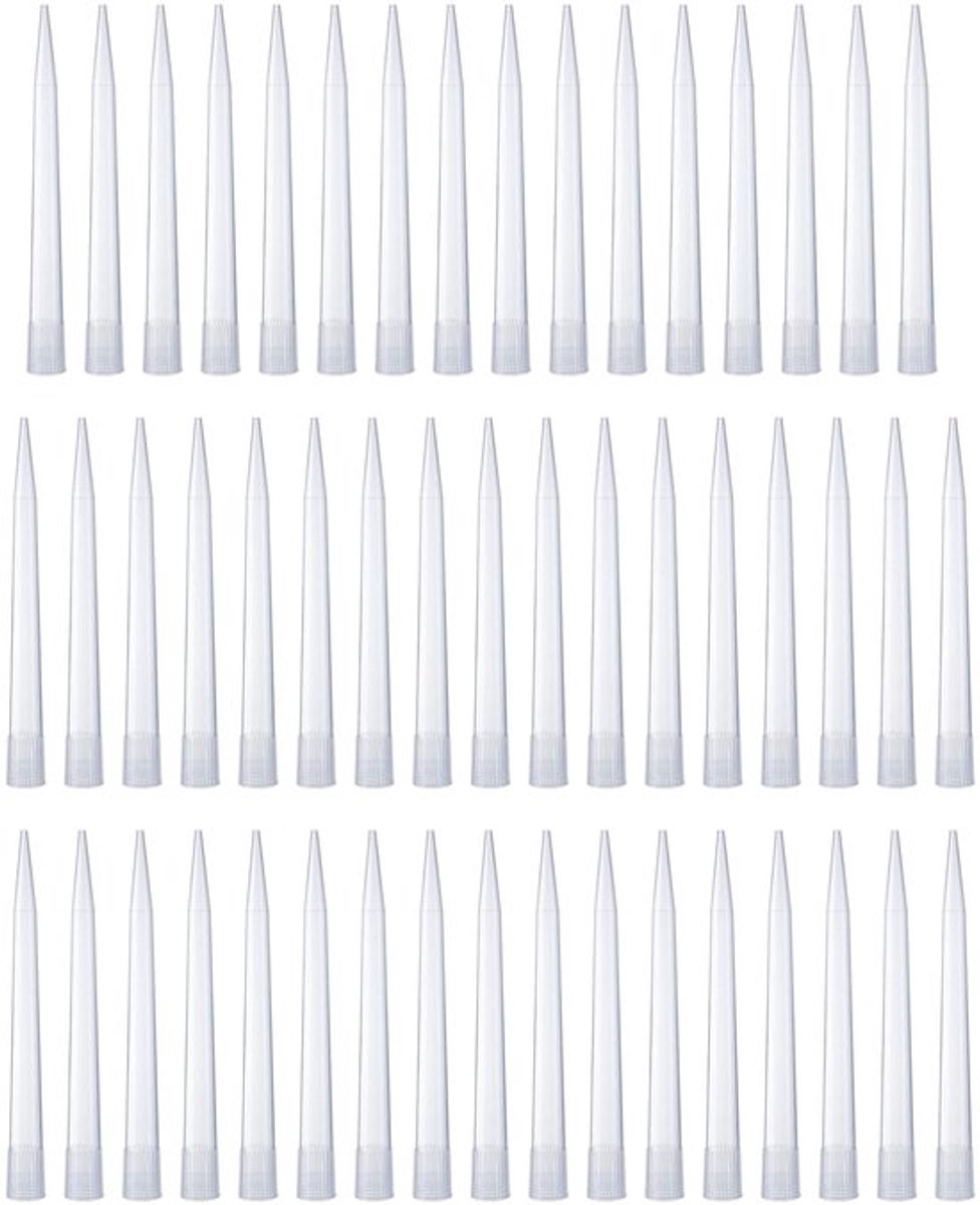 Pipetpunten 10 ml - 50 Stuks - Transparant - Kunststof - Autoclaveerbaar - Hittebestendig tot 121°C - Pipetaccessoires