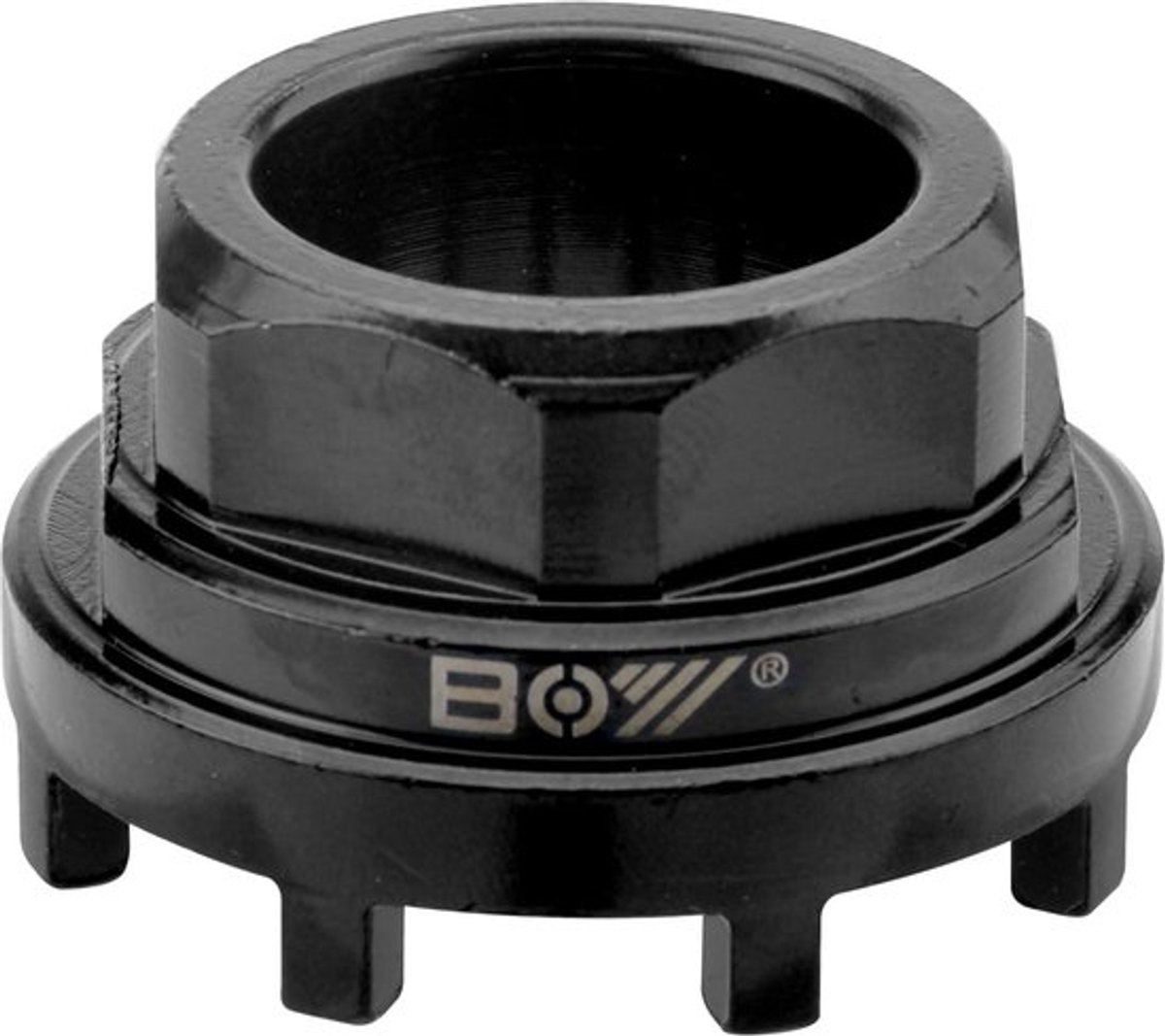Vergrendelring Gereedschap 42mm - Fiets Trap-as Gereedschap - Koolstofstaal - 8 Tanden Sluitring - Fietsonderhoud - Professioneel Ontwerp - Fietsgereedschap