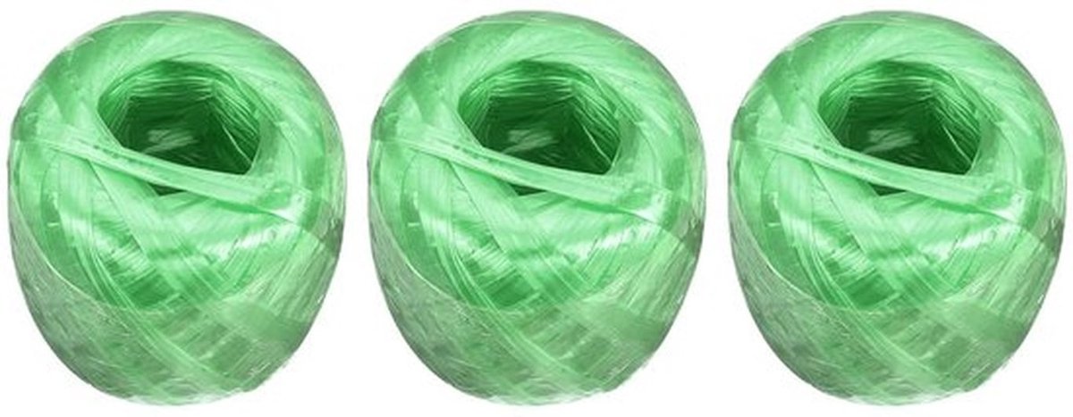Touw 150m - Polyester/Nylon - DIY - Huishoudelijk - Gebundelde Verpakking - Groen - Koord