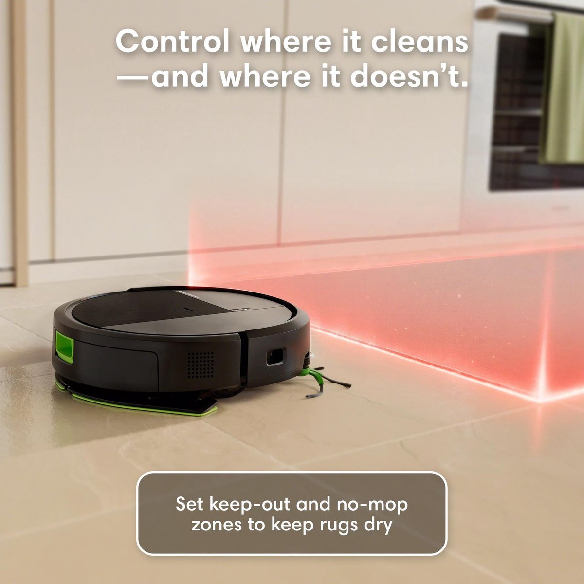 iRobot – Roomba® 115 Combo Robot - Robot stofzuiger met dweilfunctie – 15.000 Pa - Wit thumbnail 2