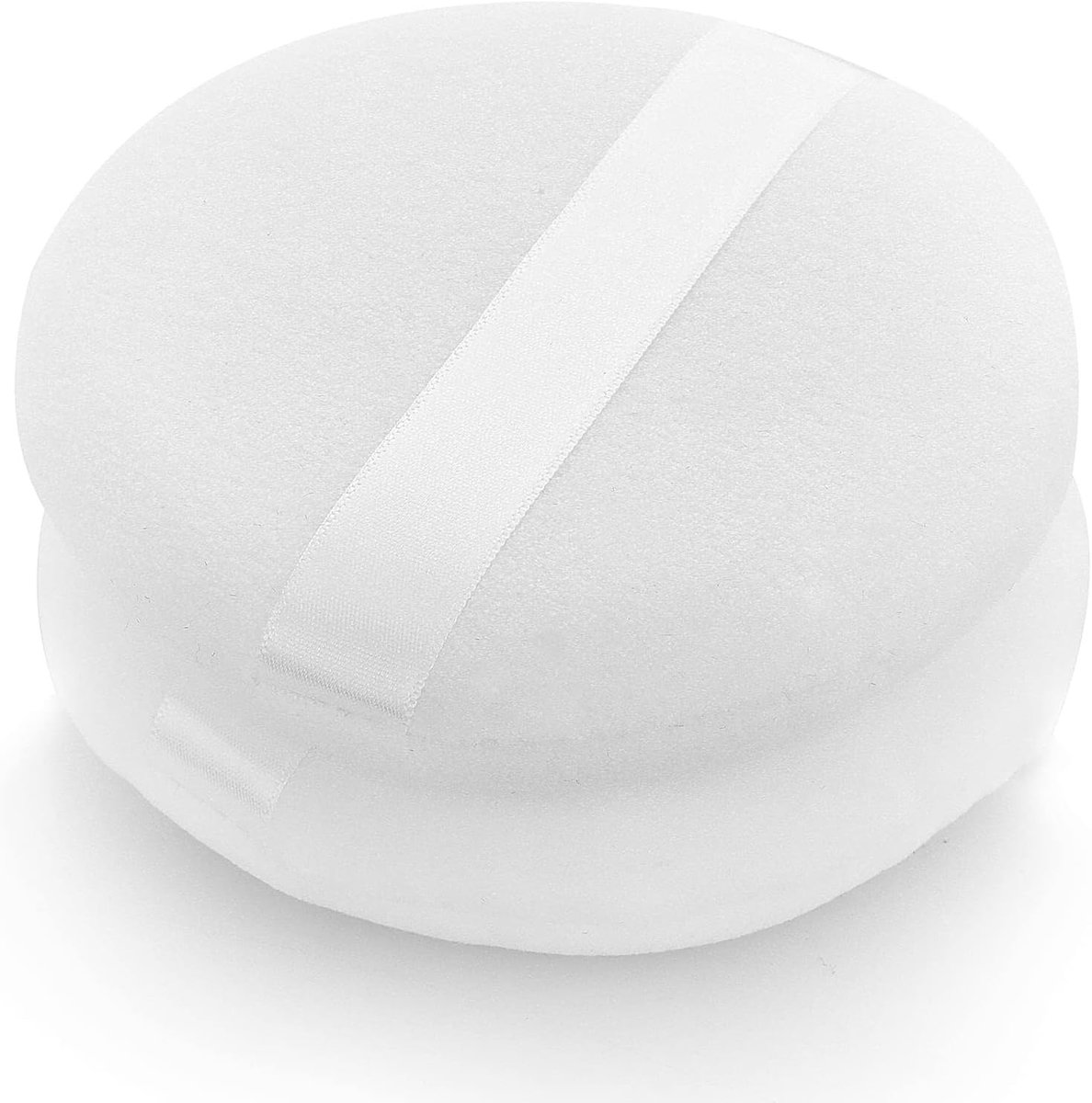 Ultra Zachte Wasbare Herbruikbare Grote Velours Poeder Puff van 4 Inch voor Gezicht en Lichaam