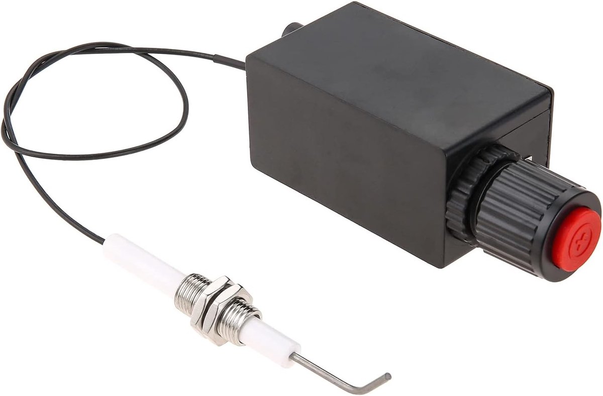 Vervangende Grillontsteking met Elektrode Draad, Krachtige Pulsontsteking van 30 cm voor Catering en Koken, Geschikt voor BBQ en Grillgebruik