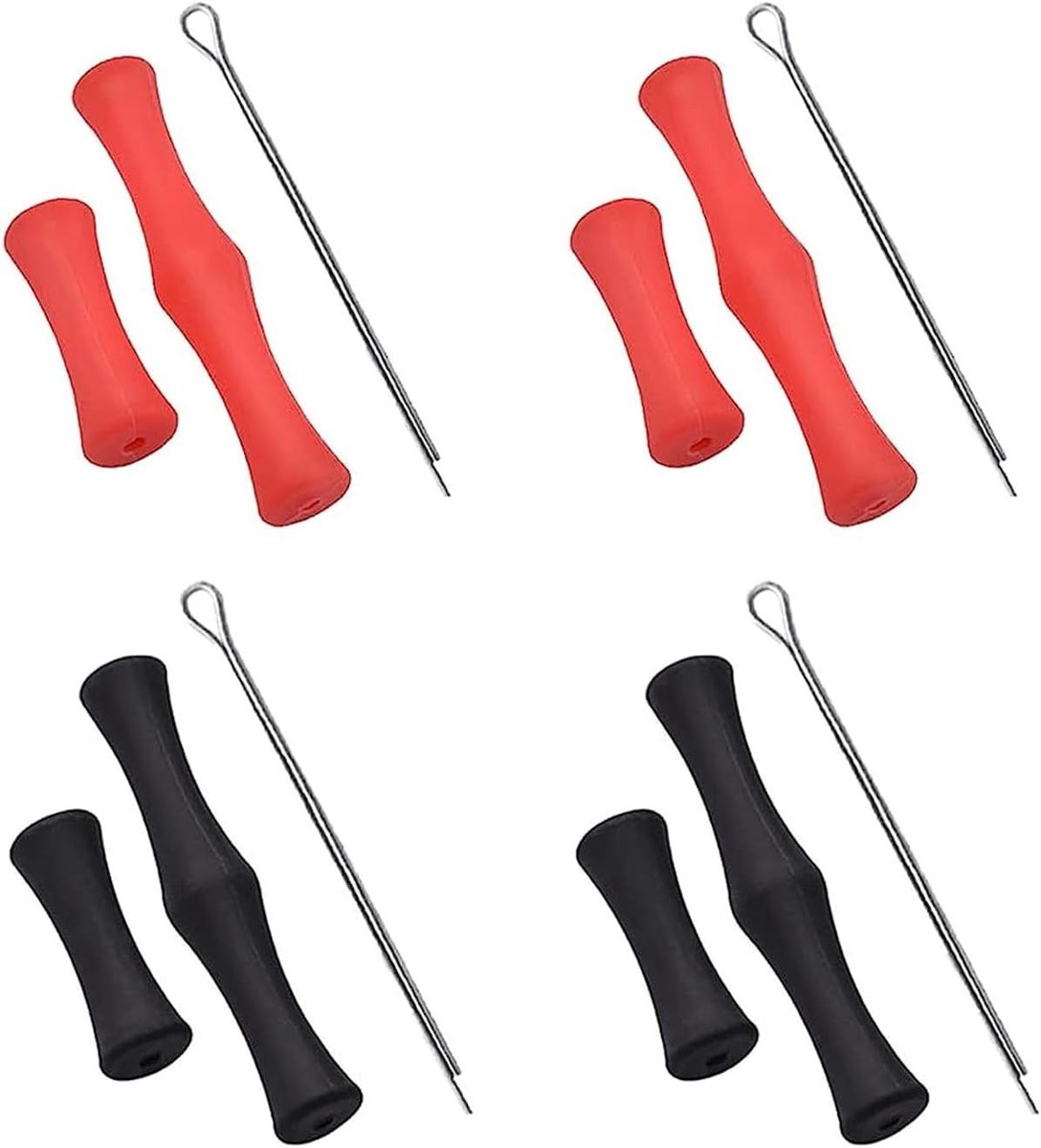 4 Stuks Vingerbescherming voor Boogschieten - Herbruikbare Siliconen Vingerbeschermers voor Boogstring, Ideaal voor Beginners en Ervaren Schutters