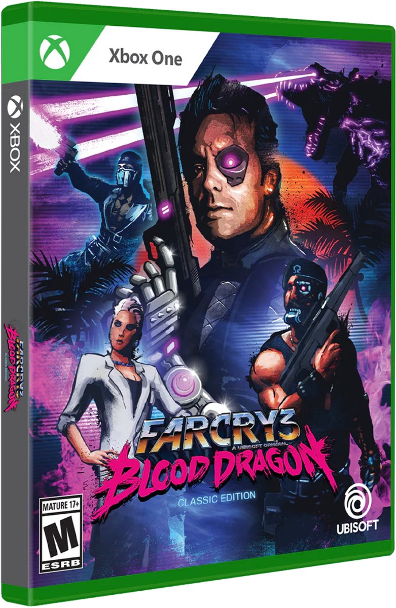 Limited Run Games – Far Cry 3: Blood Dragon VHS Edition Convention Exclusive – Xbox Series X Game – Collectors Edition