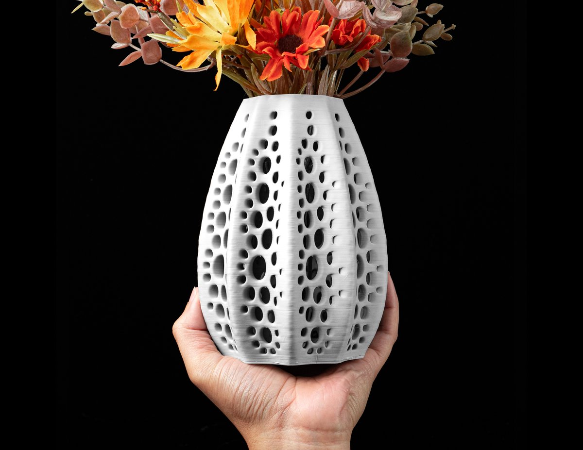 Skushy Vaas Seashell - Geschikt voor Bouwbloemen - Japandi Designvaas voor Droogbloemen en Kunstbloemen - Sculpturale Decoratieve Vaas - Moderne Woondecoratie