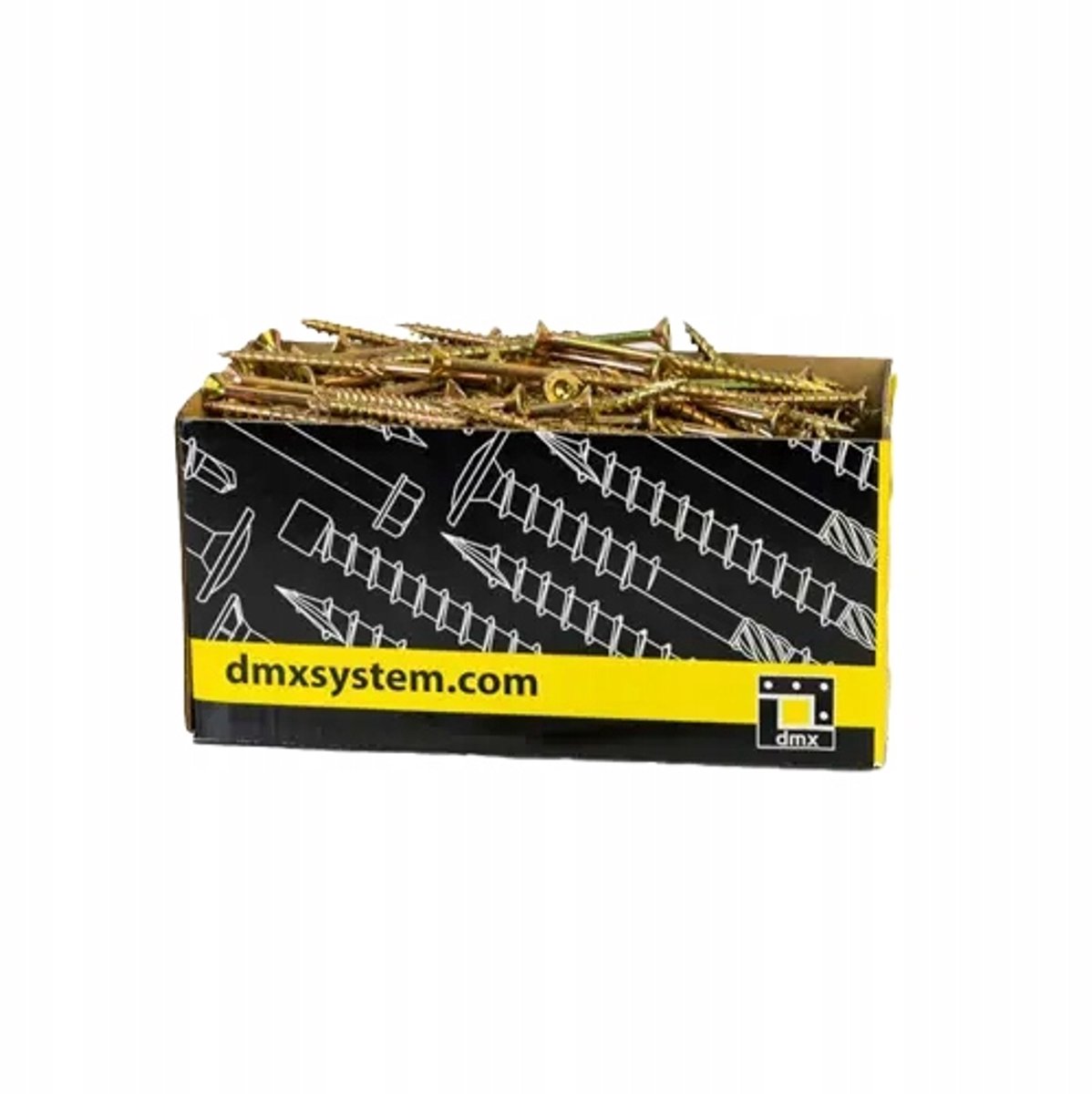 Domax Verbindingsschroeven 6x180mm TORX 100 stuks