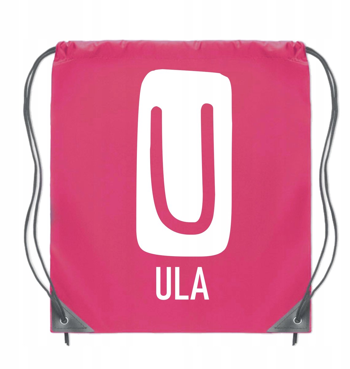 Merkloze Roze Gymtas met Personalisatie - School & Sport