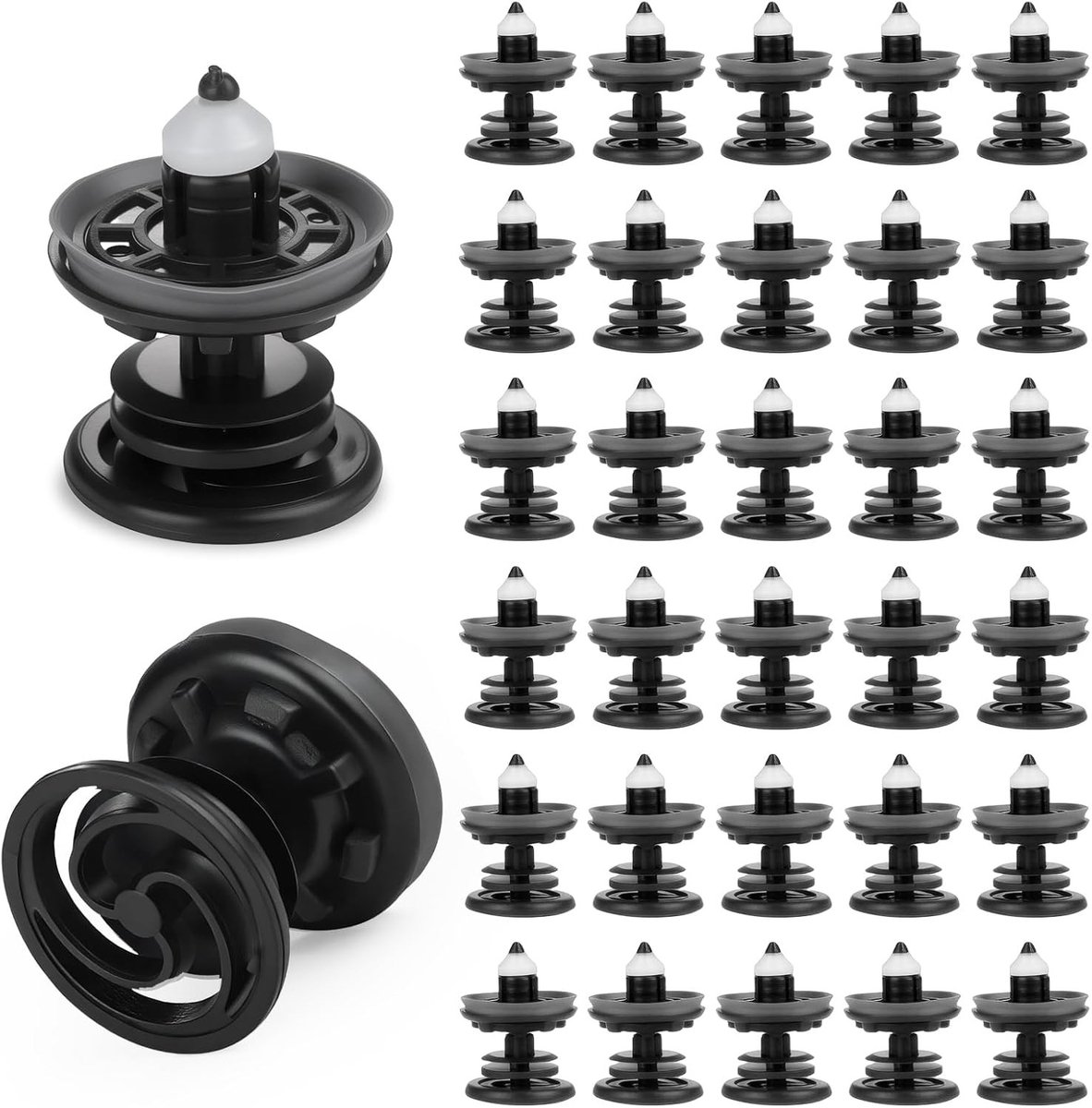 Set van 30 Plastic Bevestigingsclips voor Deurbekleding, Geschikt voor VW Golf, Passat, Skoda en Meer