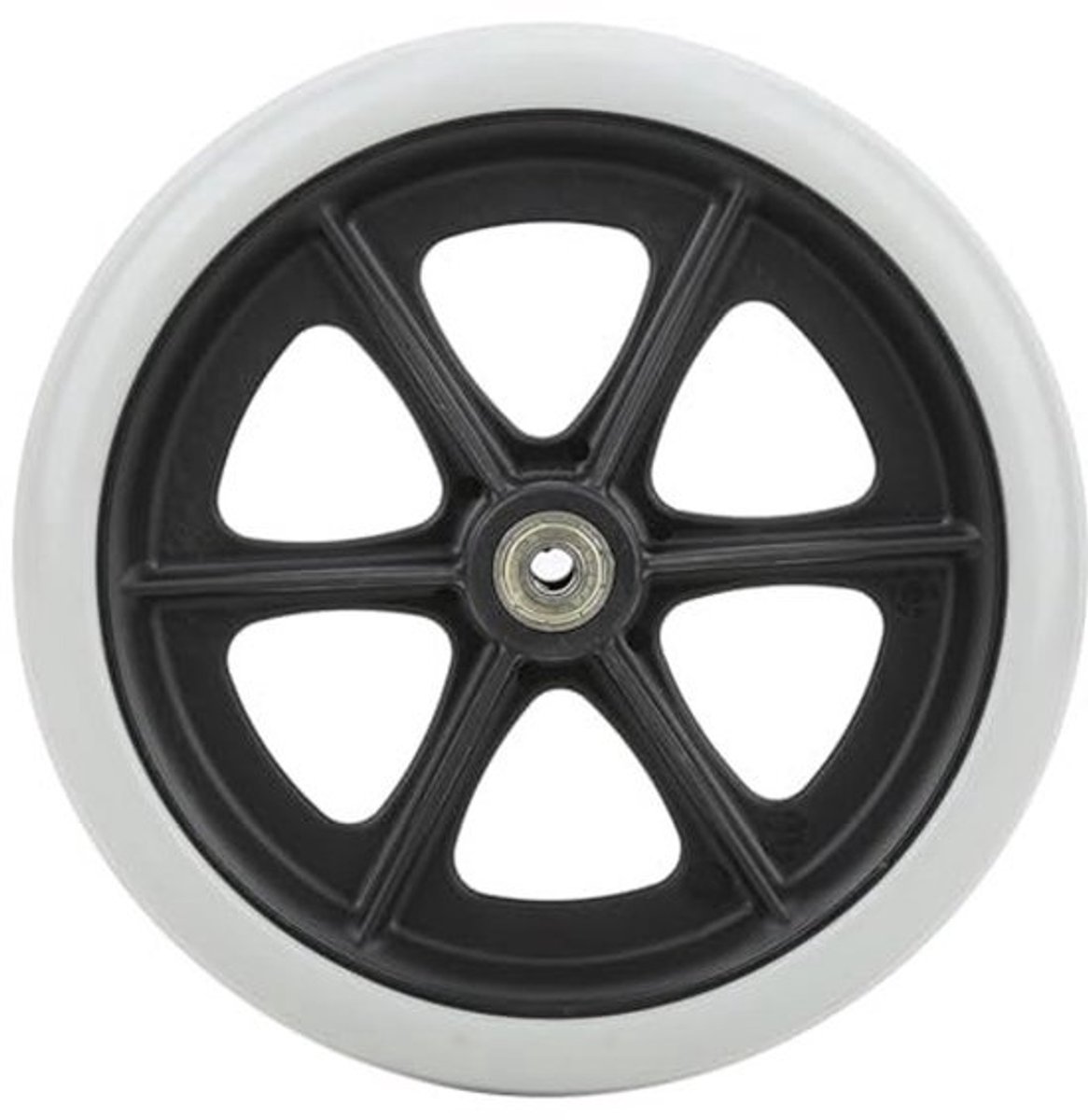 Dailygoods- Voorwielen 8" rubberen zwenkwiel - Antislipwiel