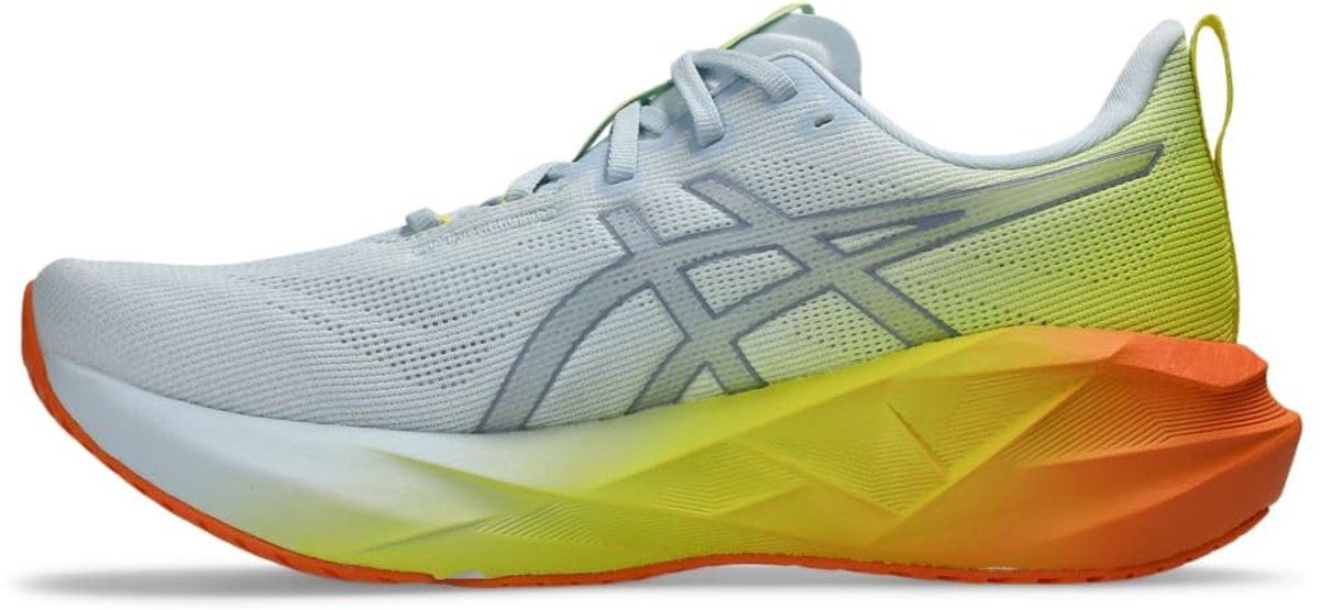 ASICS Novablast 5 Hardloopschoenen Heren – 39.5 D Sky/lemon Spark