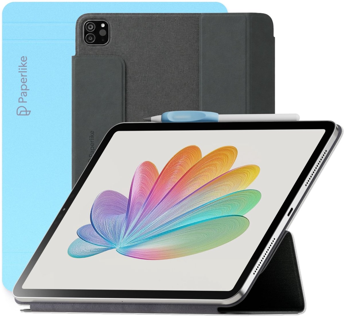 Paperlike® Folio Case voor iPad Pro 11 inch (M5, M4) | Slanke magnetische hoes, ondersteunt Apple Pencil-opladen, slaap-/waakfunctie