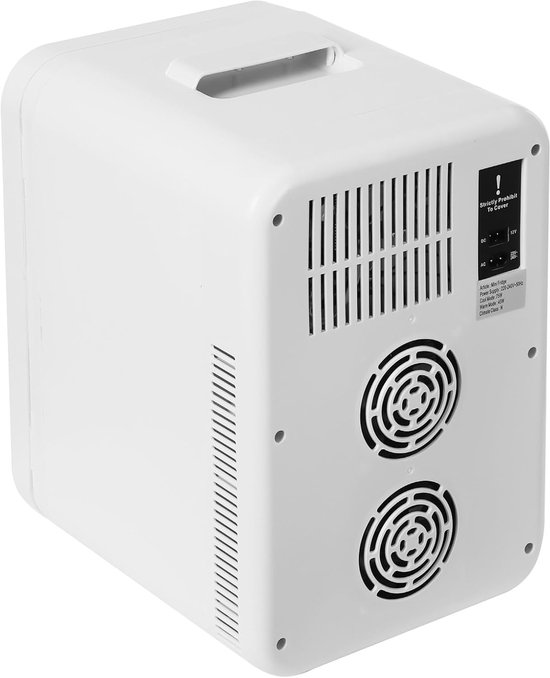 Mini Koelkast - Compacte Koeler - Dranken Koelen - Dubbel Gebruik - 20 Liter - Wit — afbeelding 4